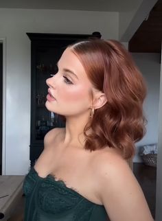 Formal Styles Short Hair, Prom Dresses For Short Hair, Short Wavy Hairstyles For Wedding, Short Hair For Bridesmaid, Formal Hair Ideas Medium Length, Bridesmaid Hairstyles For Shoulder Length Hair, Short Hair Styles For Events, Bridesmaid Hairstyle Short Hair, Short Hairstyles Bridesmaid