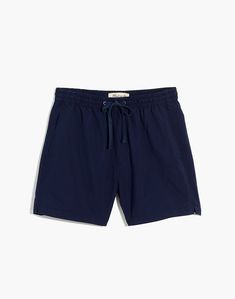 4 1/2" (Re)sourced Everywear Shorts Nylon Shorts, Hometown Heroes, Madewell Denim, Madewell, Button Up Shirts, Elastic Waist, Button Up, Football, Elastic