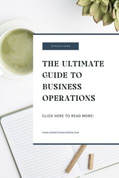 the ultimate guide to business operations