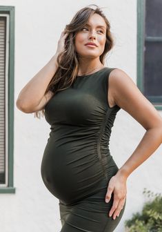 Seeking a buttery-soft maternity staple that hugs in all the right places? Meet BLANQI's newest bump-loving basic. These do-all dresses elevate the everyday with strategic ruching and versatile cap sleeve or racerback silhouettes. The ultimate maternity staple, our buttery soft, supremely stretchy dresses are versatile enough for daily errands and date nights. Summer Stretch Maternity Dress Bump Friendly, Sleeveless Bump-friendly Maternity Dress, Maternity Sleeveless Nursing-friendly Dress, Nursing-friendly Sleeveless Maternity Dresses, Fitted Sleeveless Maternity Dress, Fitted Sleeveless Maternity Dress, Bump Friendly, Stretch Bump Friendly Sleeveless Dress, Bump Friendly Sleeveless Maternity Dress For Spring, Fitted Sleeveless Dress For Everyday