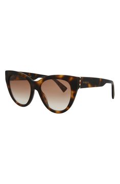 Effortlessly add retro flair to your look with these gradient lens cat eye sunglasses from Gucci. 53-18-145mm (eye-bridge-temple) 100% UV protection Acetate Made in Italy Gucci Cat Eye Sunglasses With Tinted Lenses, Gucci Cat Eye Sunglasses With Uv Protection For Summer, Gucci Cat Eye Sunglasses With Polarized Lenses For Summer, Gucci Summer Cat Eye Sunglasses With Uv Protection, Gucci Cat Eye Tinted Sunglasses For Summer, Summer Gucci Cat Eye Sunglasses With Polarized Lenses, Modern Gucci Cat Eye Sunglasses For Summer, Classic Gucci Cat Eye Sunglasses, Gucci Cat Eye Polarized Sunglasses