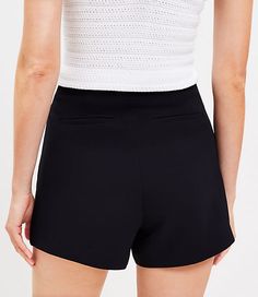 Perfectly tailored shorts with a femme and flirty skirt overlay, this fluid woven skort is a fresh sunny-day staple. Side zip. Back welt pockets.,Hit:Hit: Mini - Hits above the knee,Imported:Imported,Fit:Fit: Shift - fits straight and relaxed,Fabrication:100% Polyester,Garment Care:Machine Washable Loft Crepe Skort Size 14 Black Women's by Loft Size Regular - 14 Black Women's Shift, Skirt, 100%, Polyester, Machine, Washable Shift Skirt, Social Dresses, Tall Dresses, Petite Shorts, Tailored Shorts, Grey Outfit, Petite Tops, Sweater Sale, Grey Shirt