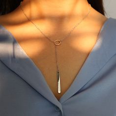 "Make a lasting impression with our Personalized Y Necklace, a stunning gift for anniversaries, birthdays, or any special occasion. This dainty necklace is plated in luxurious 16k gold and features a delicate Y-shaped pendant.  #YOU MAY LIKE THIS Your name Vertical necklace  https://www.etsy.com/listing/1493454438/your-name-vertical-necklace-minimalist Ultimate Disk Necklace https://www.etsy.com/listing/1500680933/ultimate-disk-necklace-personalized # HOW TO ORDER 1. Choose the color  2. Choose Gifts For Anniversary, Disk Necklace, Rose Gold Bar, Y Necklace, Necklace Minimalist, Disc Necklace, Necklace Personalized, Dainty Necklace, Color 2