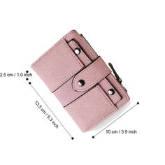 Valentine's Gift Women Leather Wallet Card Holder Bifold Purse Handbag Bag | eBay Small Leather Wallet, Wallet For Women, Wallets For Women Leather, Girl Friend, Your Girl, Small Handbags, Purse Clutch, Credit Card Holder, Pink Leather