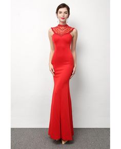 Get 10% off now! Buy sequined high neck fitted formal dress with sheer back at cheap price online. Free stable shipping and pro custom service since 2009. Fitted Evening Dress With Illusion Neckline For Banquet, Fitted Maxi Dress With Illusion Neckline For Prom, Elegant High Neck Dress With Sheer Bodice, Elegant High Neck Prom Evening Dress, Elegant High Neck Evening Dress For Prom, High Neck Evening Dresses For Prom Season, Prom Season Evening Dress With Lace Back, Lace Back Evening Dress For Prom, Lace Back Evening Dress For Prom Party