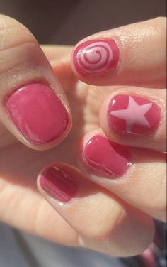 Short Nail Inspo, Pretty Short Nails, Uñas Nails, Hard Nails, Simple Gel Nails, Short Nail, Soft Nails, Jelly Nails