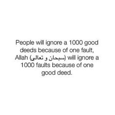 an arabic text with the words people will ignore a 1, 000 good seeds because of one fault