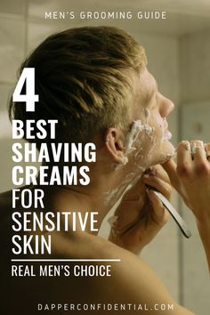 Here's the world of comfort you've been waiting for.  Read our guide to the best shaving creams for sensitive skin. Plus some tips to get the smoothest shave possible.