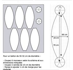 the instructions for how to make an origami doll with different shapes and sizes