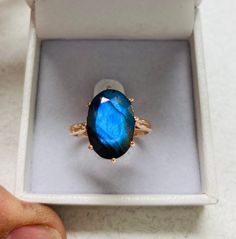 "14k Rose Gold Victorian Labradorite ring. anniversary gift ideas. Labradorite jewelry. antique ring. Vintage Labradorite ring \"You don't step into love, you fall head over heels into it\" This ring goes from mams and grandmothers to daughters from many years as A legacy in the family. And also it's the perfect gift from a man to is love. Material: 14k Solid Rose/yellow/white gold. Stone: Labradorite. Real bleu Labradorite. it's Gray with Blue color. The ring's width is 2 mm, the stone top meas Labradorite Ring Engagement, Labradorite Wedding Ring, Expensive Jewellery, Labradorite Engagement Ring, Dream Proposal, Wide Wedding Rings, Garnet Ring Vintage, Faberge Jewelry, 14k Gold Wedding Ring