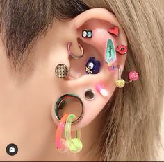 there are many different types of ear piercings