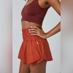 Brand: Fp Movement Fp Name: The Way Home Size: M/L Pattern: Solid Style: Crop Shorts Color: Red Earth *This Color Is No Longer Sold Material: Poly Blend Measurements: 14'' X 14'' Condition: Nwt Love The Item But Not The Price? I Love Offers! Also All Orders Over $50 Get A Free Gift! Sporty Hip-length Summer Bottoms, Summer Yoga Shorts Hip-length, Orange Bottoms With Built-in Shorts For Loungewear, Yoga Shorts With Waistband For Summer, Summer Yoga Bottoms With Waistband, Summer Yoga Bottoms, Sporty Hip-length Shorts For Summer, Summer Yoga Bottoms With Built-in Shorts, Sporty Hip-length Summer Shorts