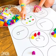 Pick Counting Objects, Number Identification, Numbers Preschool, Preschool Activity, Kids Learning Activities, Preschool Learning Activities