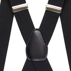 A great accessory, suspenders won't sag or bag and keeps everything in place.1¼" wide strapsOne size fits allX-back designBrushed nickel finish jumbo clipsLeather patch joinerFeatures: Adjustable Straps, Elastic Cross Straps, Stretch FabricBelt Length: 46 InStrap Width: 1.25 InchesBase Material: 45% Cotton, 45% Polyester, 10% ElastaneFiber Content: 100% PolyesterFabric Description: ElasticBelt Width: 1 1/4 InCare: Spot CleanCountry of Origin: Imported Classic Black Belts And Suspenders For Party, Black Belts And Suspenders With Adjustable Straps, Fitted Black Belts And Suspenders For Party, Classic Black Belts And Suspenders With Adjustable Strap, Classic Black Belt With Adjustable Strap, Formal Black Belts With Adjustable Strap, Elegant Black Belts And Suspenders With Adjustable Straps, Classic Black Belts And Suspenders For Black Tie, Dockers Men