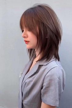 Haircut Inspired, Heavy Layers, Wolfcut Hair, Haircut Wavy, Mullet Haircut, Tapered Haircut, Long Wolfcut Haircut