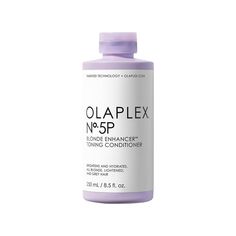 What it is: A purple conditioner for root-to-tip toning and brightness and patented OLAPLEX Bond Building Technology for strong, healthy-looking blondes & grays.Hair Texture: Straight, Wavy, Curly, and CoilyHair Type: Fine, Medium, and ThickHair Concerns:- Brassiness- Color Safe- DrynessKey Benefits: - Locks in root-to-tip brightness and tone- Weightless softening and detangling- Strong, healthy-looking blondes and greysHighlighted Ingredients:- Micro-fine Pigments: Evenly tone and brighten by r Olaplex Blonde, Olaplex Products, Purple Conditioner, Hair Repair Treatments, Strengthen Hair, Toning Shampoo, Purple Shampoo, Natural Blondes, Brittle Hair