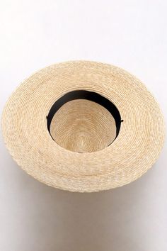 Natural wheat straw structured Inner circumference: 57cm Approx. brim width: 11cm Hat height: 12.5cm Pinched crown Spot clean Structured Crown Panama Hat For Spring Vacation, Panama Hat With Structured Crown For Beach And Spring, Woven Straw Panama Hat With Flat Brim, Summer Vacation Hats With Structured Crown, Toquilla Straw Hat With Structured Crown For Vacation, Straw Hat With Structured Crown For Spring, Adjustable Toquilla Straw Sun Hat With Structured Crown, Vacation Straw Hat With Structured Crown, Structured Crown Summer Hat For Vacation