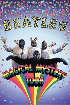 the beatles's musical mystery tour poster