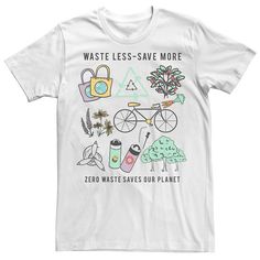 Make everyday Earth Day with this men's graphic tee. Crewneck Short sleevesFABRIC & CARE Cotton Machine wash Imported Make everyday Earth Day with this men's graphic tee. Licensed Character Make everyday Earth Day with this men's graphic tee. Color: White. Gender: male. Age Group: adult. Earth Day Graphic Tee With Letter Print, White Graphic Print T-shirt For Earth Day, White T-shirt With Earth Day Graphic Print, Earth Day White T-shirt With Screen Print, Earth Day Graphic Tee With Crew Neck, Cotton T-shirt With Text Print For Earth Day, Graphic Print Short Sleeve Shirt For Earth Day, Casual Graphic Print Shirt For Earth Day, Casual Shirt With Graphic Print For Earth Day