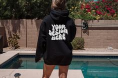 "Gildan 18500 Mockup Black, Back Oversized Sweatshirt Mockup, Gildan Oversized Hoodie Mockup Black Thank you for supporting Desert Mocks Co!  These images is for the black oversized gildan 18500 hoodie - You will receive high resolution digital images free of branding (will not include the \"Your Design Here\" text or watermark) - Model is wearing a size 2xl - You may use these images for personal and commercial use only. No additional license required. - You may not resell, share, or edit this image in any way. HOW IT WORKS: Your files will be available to download once payment is confirmed.   Go to your purchases after you buy, and click on downloads. There you will find your high quality jpg image. Instant download items don't accept returns, exchanges or cancellations. Please contact m Customizable Hoodie For Streetwear, Casual Sweatshirt With Custom Print For Streetwear, Customizable Oversized Sweatshirt For Streetwear, Customizable Black Cotton Hoodie, Customizable Black Sporty Hoodie, Customizable Black Sweatshirt For Streetwear, Black Custom Print Hoodie For Streetwear, Oversized Black Sweatshirt With Branding, Customizable Black Hoodie Sweatshirt