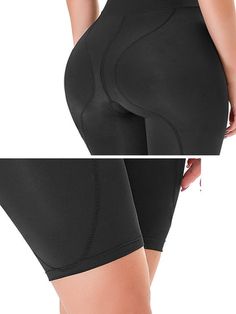 This enhance panties can tighten your bottom and lift your butt instantly, give you the curves you want, make your butts look bigger, sexier and more beautiful. Get the hips and booty you've always wanted. make the buttock charm perfect show. So, when people around you can't help but notice your perfect butt, you can wear it and enjoy it!  Nude, Black Size: XS-4X 90% Polyester, 10% Spandex Removable pad: A soft, thick mat guarantee that your buttock are lifted and lasted all day. This way You Lose Belly Weight, Shapewear Shorts, Curvy Hips, Perfect Curves, Do Nothing, Black High Waist, Beautiful Curves, Body Shaper, Women's Shapewear