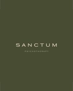 Logo Design Sanctum Pyschotherapy Therapist Logo Design Ideas, Athletic Branding Design, Therapy Branding Design, Logo Design Drawing, Interior Design Branding Identity, Clinic Branding, Coaching Branding, Therapist Logo, Spa Logo Design