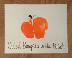 a piece of paper that says, gett pumpkin in the patch