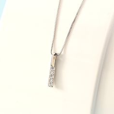 Style: Korean Style/Korean Style Fashion Element: Geometry Snake Bones, Necklace White Gold, Modern Mom, Summer Flats, Summer Necklace, Style Korean, Diamond Pendant Necklace, Chain Pendant, Rose Gold Necklace