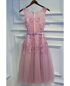 Shop affordable pretty pink lace short party dress sleeveless with appliques online. Custom-made any plus size or color. Pro since 2009. Brown Prom Dress, Pink Lace Shorts, Prom Dress Pink, Pink Homecoming, Pink Homecoming Dress, Short Party Dress, Short Prom Dress, Lace Short, Pink Prom Dresses