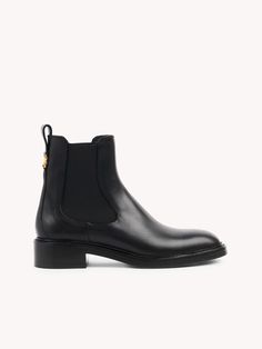 Chloé Marcie Ankle Boot | Chloé US Elegant Ankle-high Chelsea Boots, Elegant Chelsea Boots With Leather Lining For Work, Elegant Chelsea Boots For Work, Elegant Chelsea Boots With Reinforced Heel For Work, Chic Calf Leather Chelsea Ankle Boots, Elegant Chelsea Boots With Leather Sole For Fall, Elegant Chelsea Ankle Boots For Fall, Elegant Business Chelsea Boots, Elegant Fall Chelsea Ankle Boots