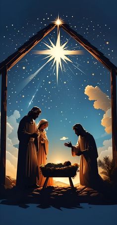 Christmas Wallpaper Jesus Christ, Advent Pictures, Advent Images, Nativity Of Jesus Christ, Nativity Scene Pictures, Jesus Born, Jesus Christ Illustration, Christmas Candles Diy, Christmas Bible Verses