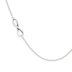 Buy Petite Infinity Necklace for USD 88.00 | James Avery James Avery Artisan Jewelry, Infinite Love, Infinity Necklace, James Avery, Necklaces For Women, Chains Necklace, Womens Necklaces, Wish List, Necklaces