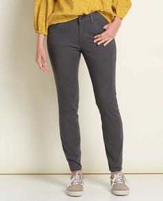 Mix it up with pants that give you the best parts of jeans (versatility, ease) and kick ‘em up a notch with a palette of color options and our signature FlexForm waist that moves along with you.DetailsFit: Skinny fit, FlexForm waistband for comfort, mid rise, 5 pocket styling, and ankle length, 30" inseamFeel: Soft, organic cotton canvas with TENCEL™ Lyocell and a bit of stretch for added comfortFeatures: Shank button closure with zip fly, Flexform waistbandFabric & CareFabric Name: Earthworks S Fall Stretch Pants With Five Pockets, Stretch Pants With Five Pockets For Fall, Stretch Bottoms For Everyday In Fall, Stretch Jeans With Hip Pockets For Fall, Stretch Pants For Everyday Fall Wear, Stretch Bottoms With Hip Pockets For Fall, Versatile Fall Pants With Hip Pockets, Everyday Stretch Pants With Five Pockets, Fall Bottoms With Hip Pockets And 5-inch Inseam