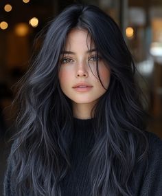 Tutorial de Lucy Hale en Pelo Melana con Reflejos 🎬 Female With Black Hair, Black Long Hair, Hairstyle Curly, Hair Mask For Growth, Brunette Hair With Highlights, Business Hairstyles, Lucy Hale, Hair Color And Cut