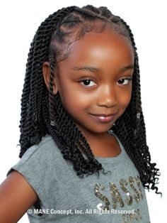 Afri Naptural 6X Kids I DEFINE EASY Braid. Made of Kanekalon fiber. Antibacterial hot water set. Pre-stretched and itch-free braid Easy combing and styling. Manufactured by Mane Concept. Twist Hairstyles For Kids, Crochet Braids For Kids, Best Braid Styles, Kids Box Braids, Hair Twists, Kid Hairstyles, Kids Braids