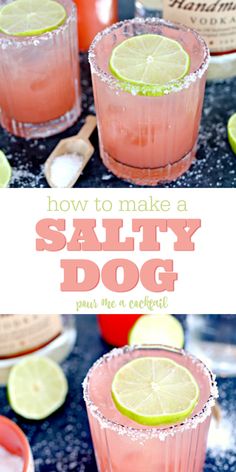 how to make a salty dog cocktail