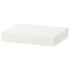 an empty white box on a white background