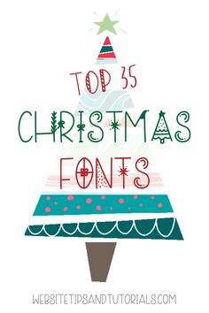 the top 5 christmas font styles