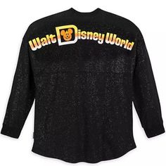 Created Especially For Walt Disney World * Pullover Spirit Jersey * Screen Art Front And Back Midsection * Glitter Walt Disney World Logo On Back Shoulder * Glitter ''D'' Icon On Chest With ''Est. 1971'' Text * Decorative Glitter Accents * Medium Weight Fabric * Dropped Shoulders * Pieced Yoke * Long Sleeves * Ribbed Crew Neck And Cuffs * Shirttail Hem * Woven Spirit Jersey Label At Side Hem * Disney Label At Front Hem * Part Of The Disney Classics Halloween Collection * 100% Cotton * Brand New Mickey Hat, Disney World Halloween, Ear Hat, Halloween Candy Corn, Mickey Mouse Club, Disney World Parks, How To Make Lanterns, Disney Fashion, Spirit Jersey