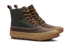 Mens - Cascade Range Boot - Hickory/Charcoal – SeaVees High-top Boots With Textured Sole For Outdoor, High-top Lace-up Boots With Textured Sole For Outdoor, High-top Work Boots With Textured Sole For Outdoor, Outdoor Boots With Textured Sole, Outdoor Waterproof Boots With Textured Sole, Rugged Leather Insulated Sneakers, Brown Waterproof Boots With Textured Sole For Outdoor, Winter Outdoor Sneakers With Textured Sole, Outdoor Boots With Textured Sole For Fall