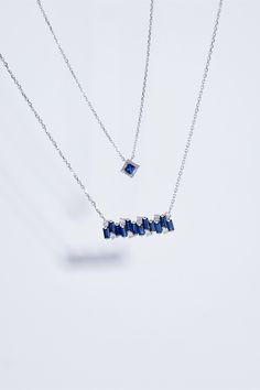 The perfect layering duo Jewelry Collection, Layering, Sapphire