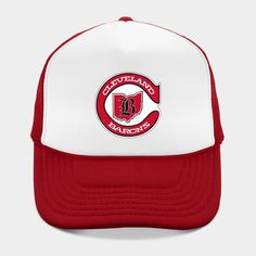 The Cleveland Barons were a professional ice hockey team in the NHL from 1976 to 1978. -- Choose from our vast selection of Trucker hats to match with your favorite design to make the perfect custom graphic Hat. Customize your color! For men and women. Retro Curved Brim Baseball Cap For Fans, Retro White Hats For Sports Events, Retro White Hat For Sports Events, Retro Curved Brim Hat For Fan Merchandise, Retro White Baseball Cap For Sports Events, Retro 5-panel Hat For Sports Events, Throwback Trucker Hat For Sports Events, Retro Trucker Hat With Curved Bill For Sports Events, Retro Baseball Season Fan Merchandise Hats