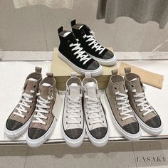 Lasaky - Stylish and Comfortable High-Top Sneakers with Beaded Detailing, Thin Straps, and Plush Velvet Surface Canvas Shoe, Outdoor Wear, Olivia Mark, High Heel Sandals, Canvas Shoes, High Top, Top Sneakers, High Top Sneakers, High Tops