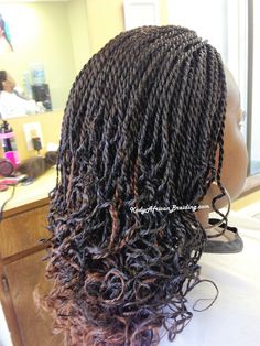 Senegalese Twist Curl up $170 and up depending on size and length and hair is included Copper Twists, Curly Senegalese Twist, Twist Updo Hairstyles, Senegalese Twist Updo, Black Box Braids