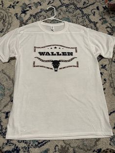 Snag a Morgan Wallen shirt today for one of his upcoming concerts! Casual Concert Shirt With Custom Print, Casual Custom Print Shirt For Concert, Casual Custom Print Shirt For Events, White Pre-shrunk Shirt For Concert, White Band Merch T-shirt For Country Concerts, Casual White T-shirt For Country Concerts, Casual Shirt For Festivals, Wallen Shirt, Morgan Wallen