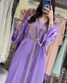 Moroccan Purple Embroidered Caftan , Moroccan Kaftan, Abaya , Dubai Gown This item is made to order and can be customised Festive Purple Kaftan For Wedding, Festive Purple Wedding Kaftan, Embroidered Kaftan For Wedding, Wedding Abaya With Floral Embroidery, Traditional Purple Kaftan For Weddings, Purple Floor-length Dress With Dabka Detailing, Purple Floor-length Dress With Dabka, Purple Dabka Floor-length Dress, Purple Embellished Kaftan For Festive Occasions