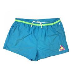 Up for sale is a men's pair of Pacific Beach volleyball shorts neon blue. Measurements: Waist: 42" Length: 15" Inseam: 3"  Item may show some light signs of wear from normal use and storage but is in overall very good cosmetic condition. Please look closely at photos as this is the actual item you will receive. If you have any questions please feel free to message me. 100% Positive Feedback Seller so buy with confidence!! Thanks for looking!! *11* Blue Athletic Shorts For Pool, Sporty Blue Swim Trunks For Pool, Sporty Athletic Shorts For Pool, Retro Blue Bottoms For Poolside, Sporty Green Shorts For Pool, Retro Blue Bottoms For Beach Season, Sporty Blue Shorts For Poolside, Retro Blue Swimming Bottoms, Retro Blue Swim Bottoms