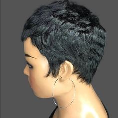 Brand New In Packaging, “Boy Cut”, Nice Clips And Band Inside, Wig Cap Included, Silky, Short Layers, Shiny And Super Thick! Or, Trim This To Get A Short, Super Chic Pixie Cutsee Pics. Real Human Hairi Tested It With The “Burn” Testdef Smells And Burns Real! So It Can Be Highlighted, Trimmed Or Dyed. Can Fit A Man Also. It’s A Quick Fix To A Bad Hair Dayno Need To Stylejust Go! See Pictures And If You Need Another View, Please Let Me Know. I Added Pics Of The Wig Cap To Show How Tightly Sewn The Short Black Hair Extensions, Bob Pixie Cut, Human Hair Clip Ins, Halo Hair Extensions, Short Clip, Short Layers, Quality Wigs, Pixie Cut Wig, Bowl Cut