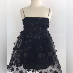 For Sale Is A Nwt Black Baby Doll Style Party Dress By Trixxi. Size S. Green Shimmer Dress, Black Minidress, Black Coquette, Coquette Black, Style Party Dress, Black Babydoll Dress, Off White Lace Dress, Trixxi Dress, Black Party Dress