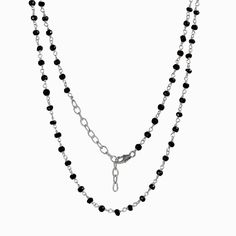 Spinel has the energy of beauty and is known as a “stone of immortality”. This black variety of spinel also provides grounding and protective energies. This versatile beaded chain can be worn by itself, with a your favorite Made In Earth pendant, or wrapped around your wrist as a bracelet. Get them in multiple colors for a fun layered look. Please Note: All pieces shipped within 48 hours from our Del Mar Gallery Measures Approximately: 18"- 20" with 2-inch extension Materials: Hand Crafted 925 P Black Spinel Necklace, Spinel Necklace, Black Tourmaline Necklace, Rainbow Moonstone Necklace, Citrine Necklace, Rose Quartz Necklace, Tourmaline Necklace, Labradorite Necklaces, A Bracelet